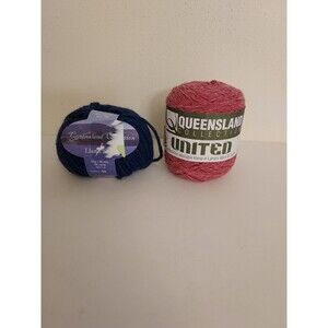 Queensland Collection United Yarn 13 Red Currant Lambswool Cotton 09 Alpaca Silk